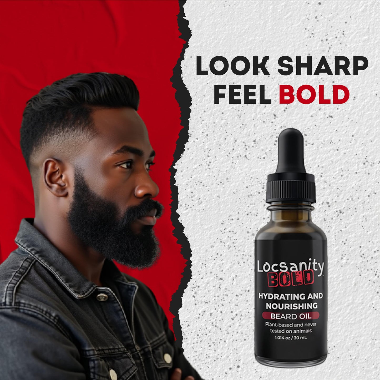 Locsanity BOLD Hydrating and Nourishing Beard Oil