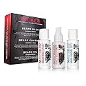 Billy Jealousy USA Hero Kit with USA Beard Wash, Hydrating Leave-In Conditioner, and Oil to Cleanse, Nourish, Soften & Strengthen your Facial Hair