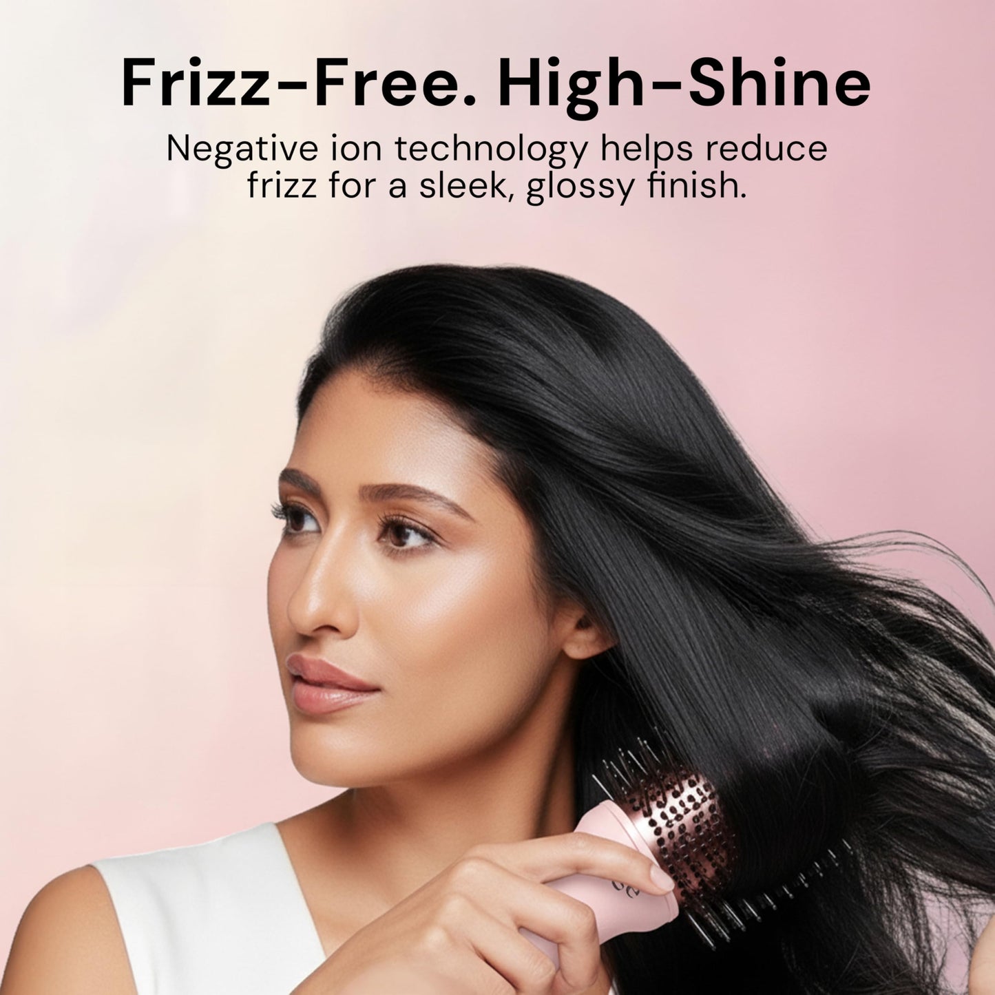 L'ANGE HAIR Le Volume 2-in-1 Titanium Blow Dryer Brush | Frizz Control Blowout Hair Dryer Brush For Drying And Straightening | Volumizing Hot Air Beauty and Personal Care L'ANGE HAIR