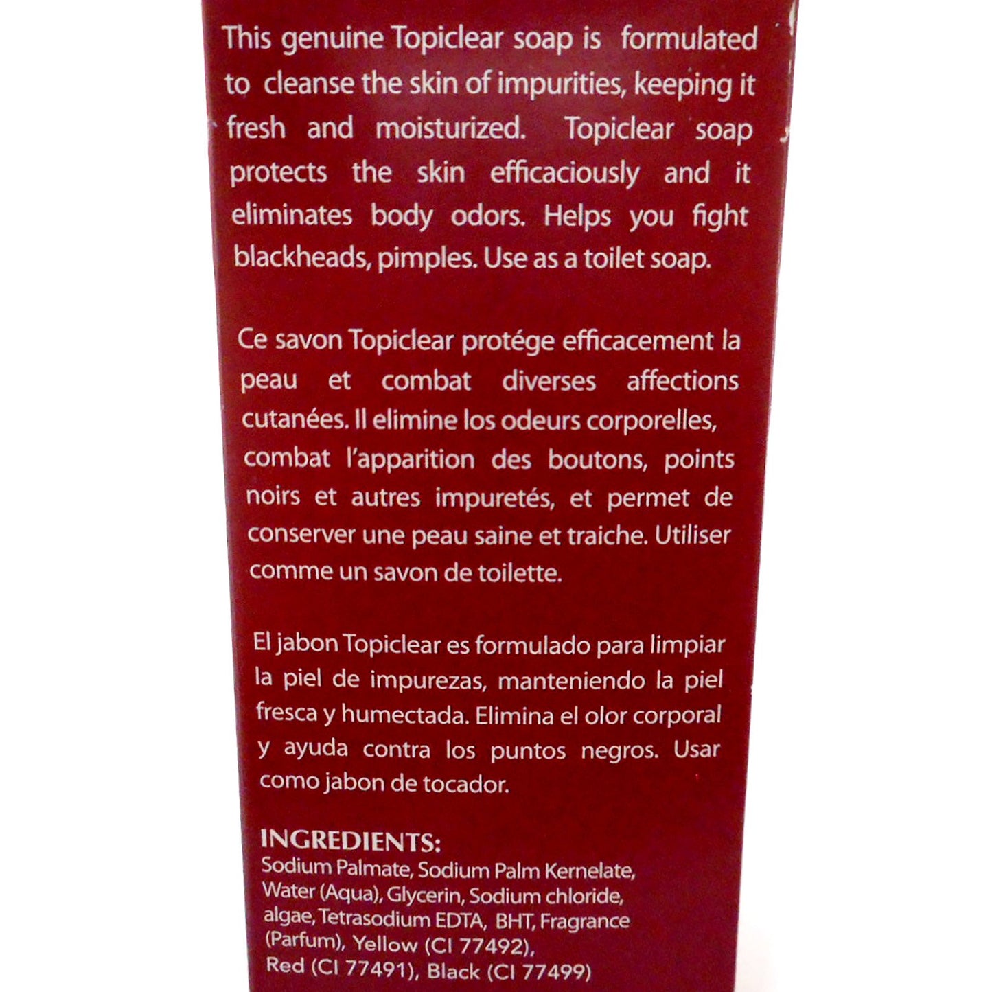 Topiclear Carrot Treatment Soap. 7oz [Misc.] Beauty & Personal Care Topiclear
