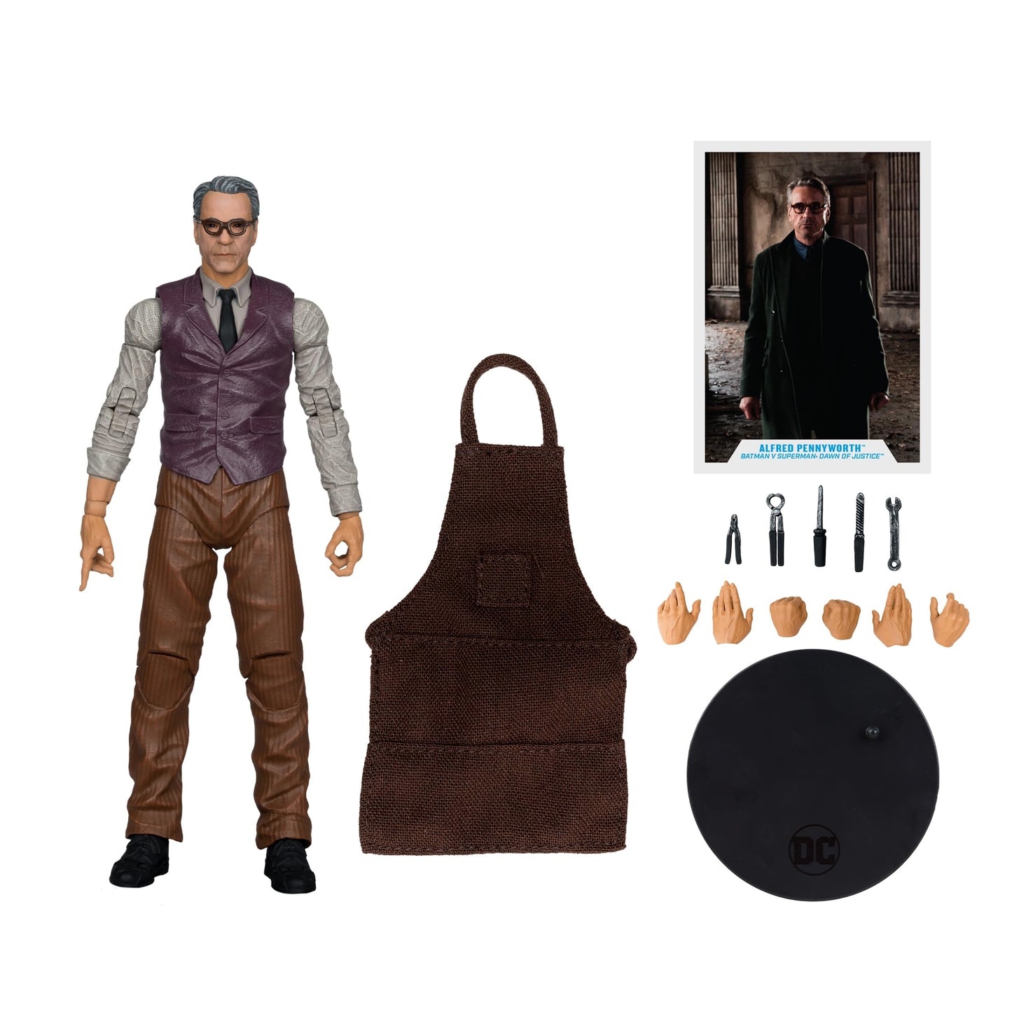 McFarlane Toys - DC Multiverse Alfred Pennyworth (Batman v Superman: Dawn of Justice) 7in Action Figure