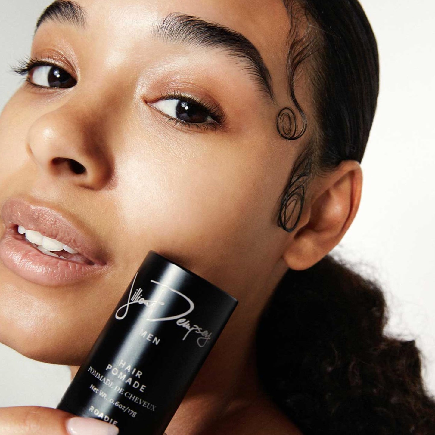 Jillian Dempsey Roadie Hair Pomade: Medium Hold Styling Stick, Pomade for Flexible, Tousled, and Texture Hair I Vegan, Clean Beauty