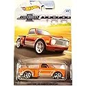 HOT WHEELS 100 YEARS CHEVROLET TRUCKS ORANGE CUSTOM '69 CHEVY PICKUP DIE-CAST