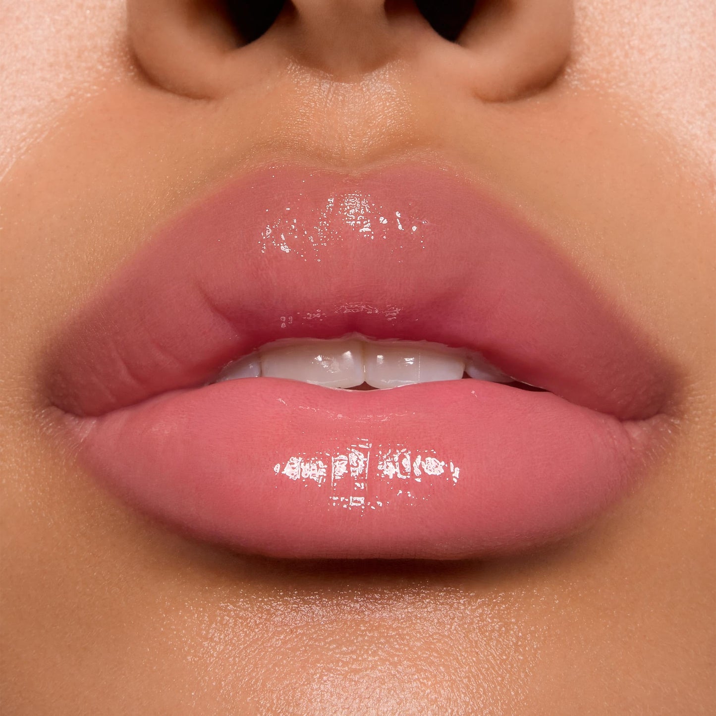 ColourPop x Stitch Ultra Glossy Lip Gloss - High-Shine, Non-Sticky & Hydrating Lip Gloss with a Flexible Paddle Applicator - Sheer Baby Pink - Super