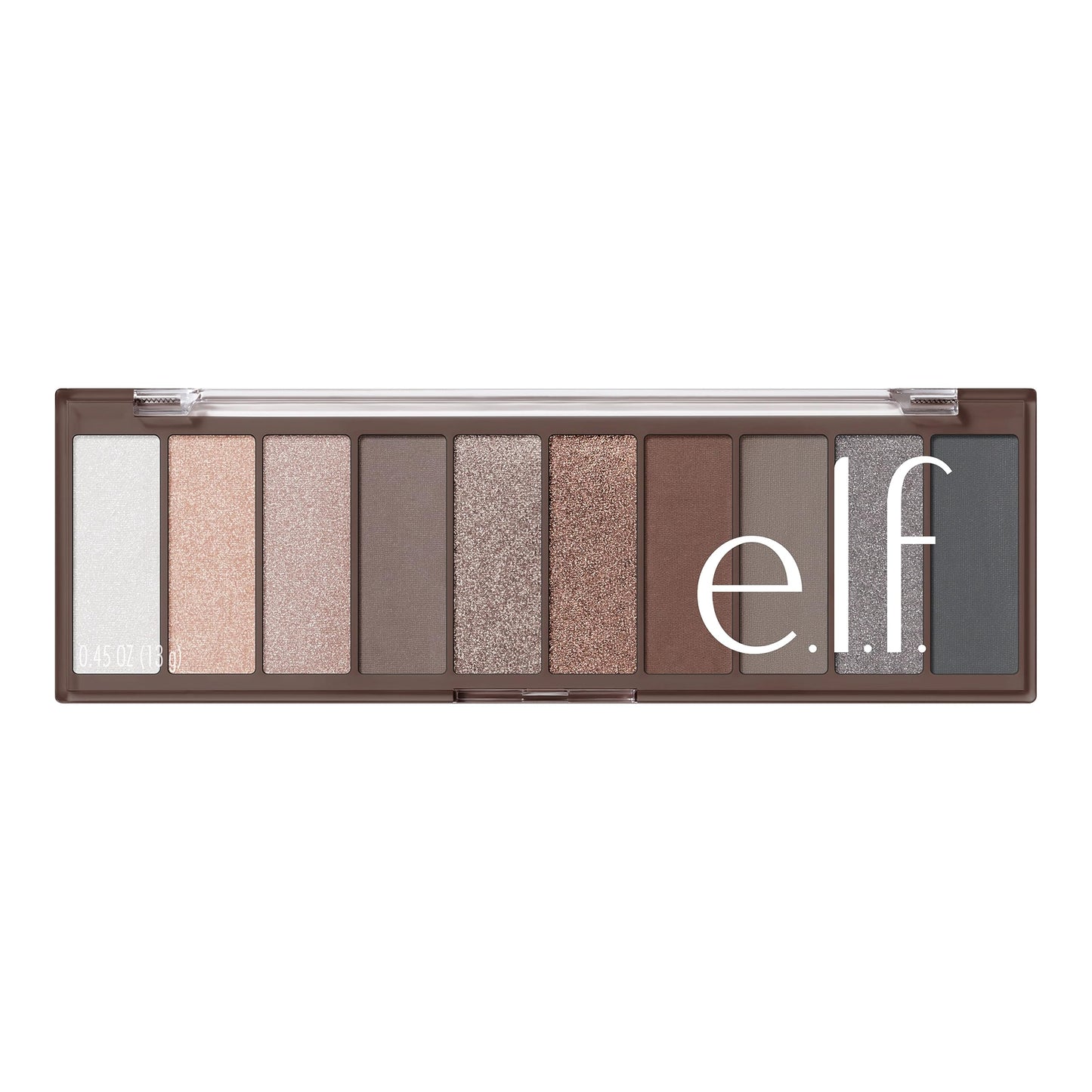 e.l.f. Perfect 10 Eyeshadow Palette, Ten Ultra-pigmented Neutral Shades, Smooth, Creamy & Blendable Formula, Vegan & Cruelty-free, Summer Breeze