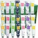 21-Pack Hand Cream Gift Set for Dry Cracked Hands, Scented Working Hand Lotion Ultimate Healing Hand Cream Body Skin Moisturizer Travel Outdoor Size