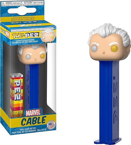 Funko 32621 Pop! Pez: MarvelCable, Multicolor