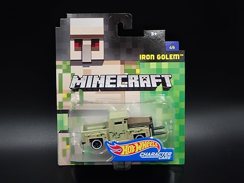Hot Wheels Minecraft Iron Golem Vehicle