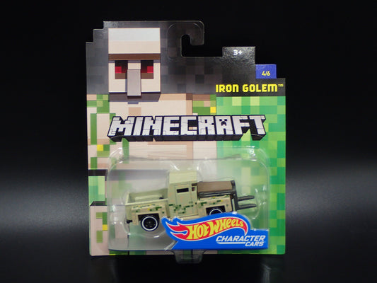 Hot Wheels Minecraft Iron Golem Vehicle