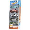Hot Wheels 2019 HW Hot Trucks 5-Pack ('52 Chevy, Sandblaster, Datsun 620, 2009 Ford F-150, '68 El Camino)