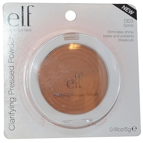 E.L.F. Clarifying Pressed Powder, Spice, 2-Ounce (Pack of 6)
