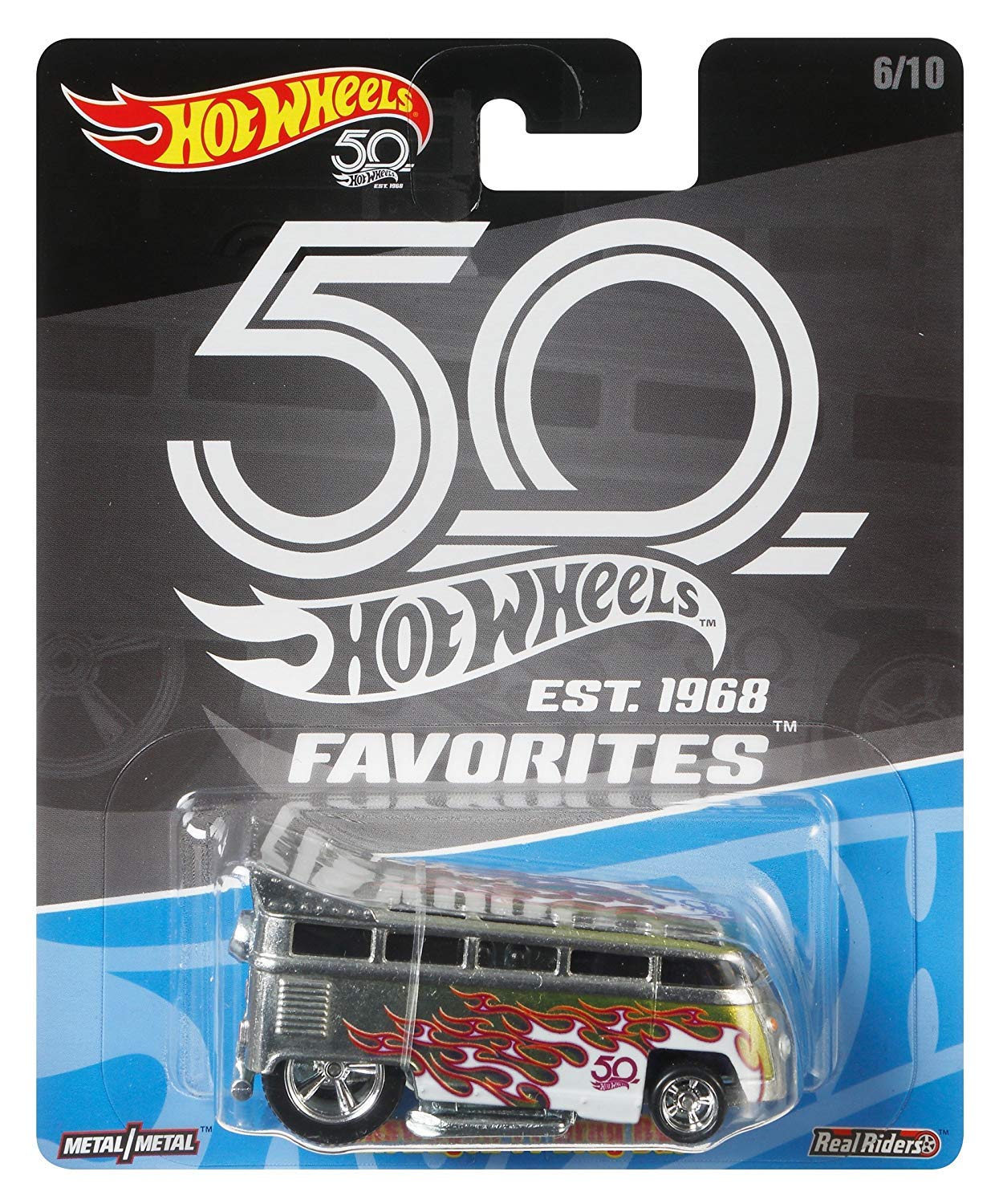 Hot Wheels 50th Anniversary Favs Volkswagen T1 Drag Bus