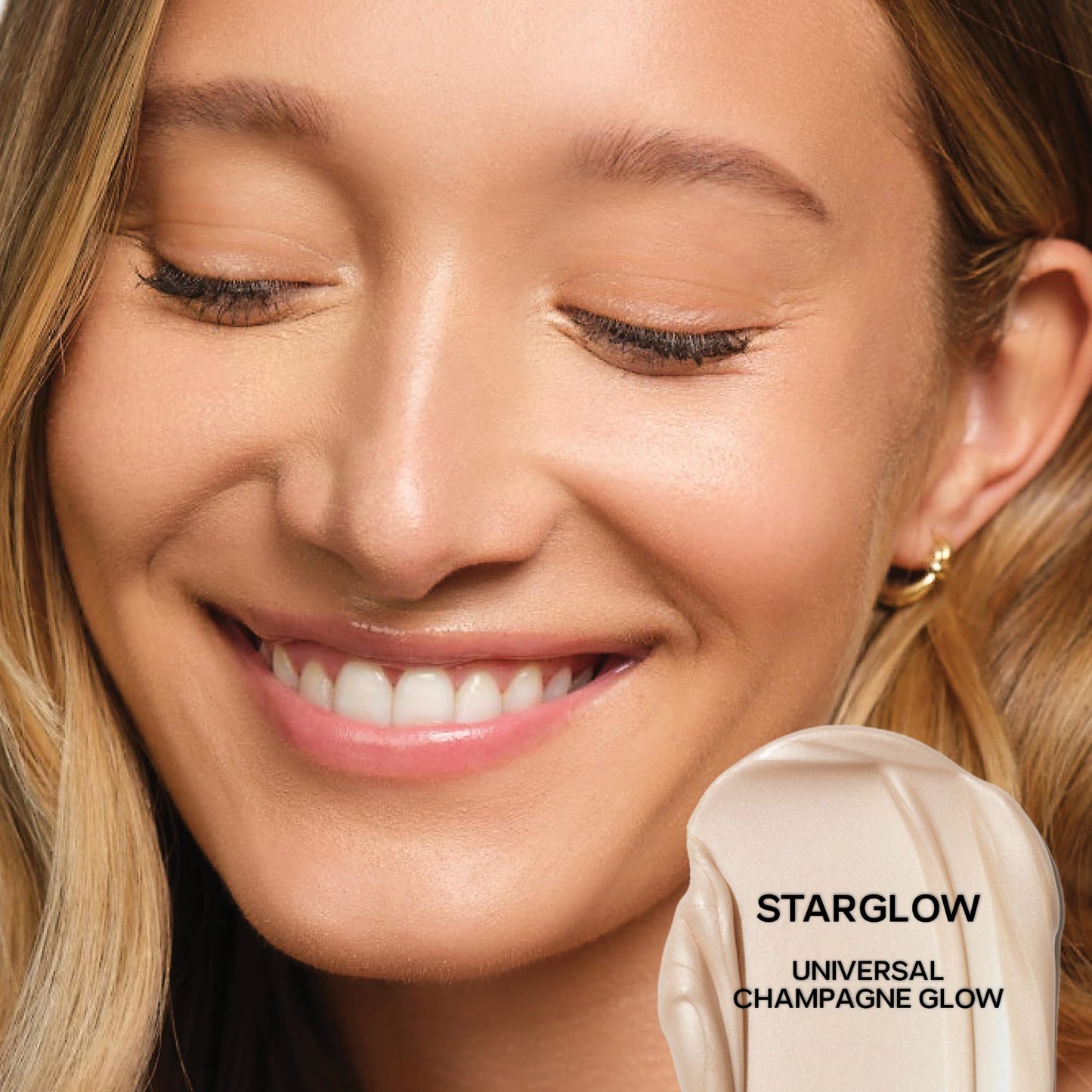 Saie Glowy Super Gel - Hydrating Makeup Primer and Illuminating Glow Serum Enriched with Vitamin C and Squalane Oil - All-Over Liquid Highlighter