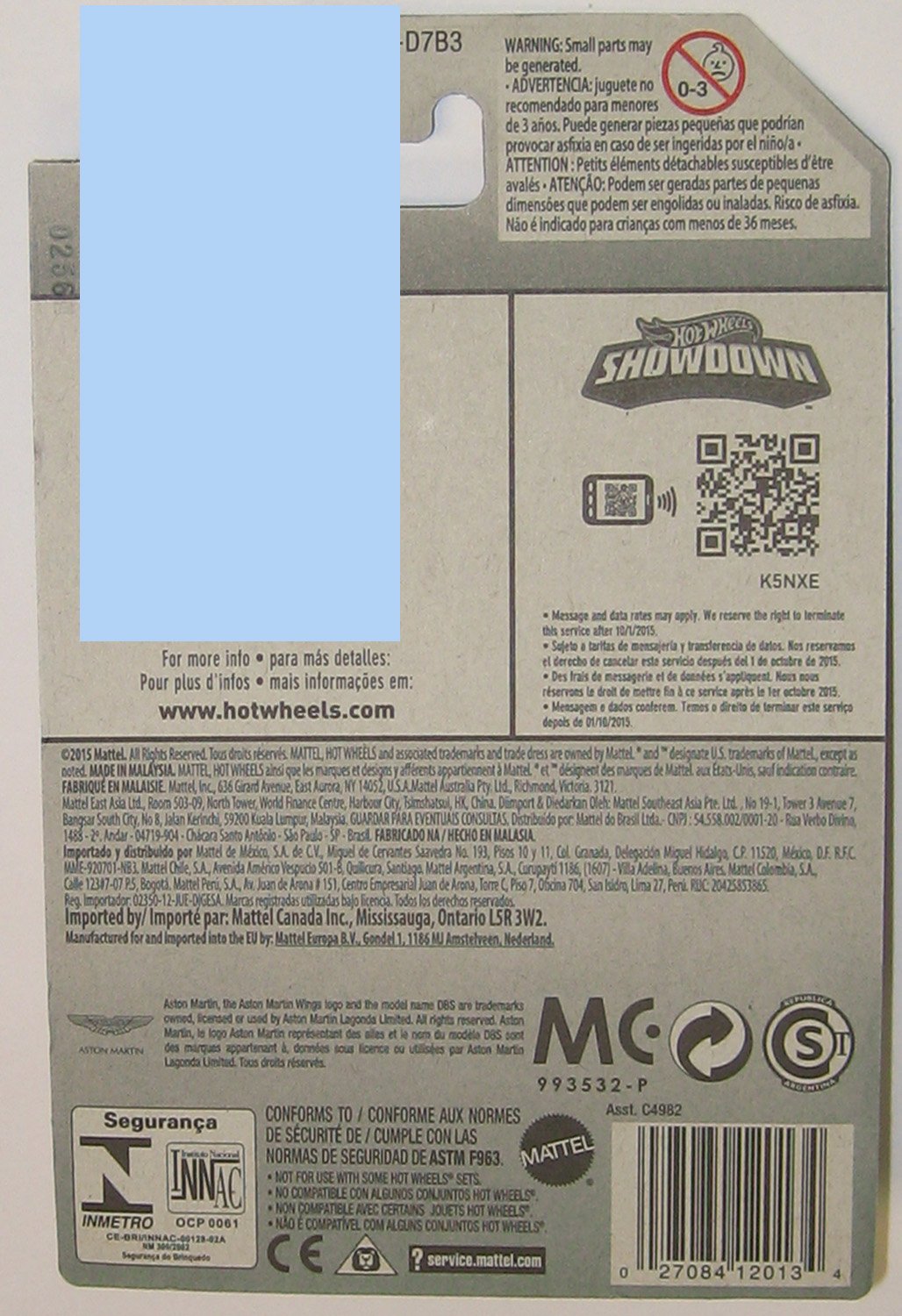 Hot Wheels 2016 H.W. Flames 70 Chevy Camaro Red 98/250