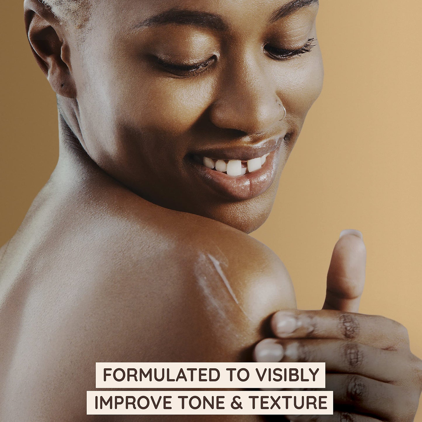 Aveeno Tone + Texture Daily Renewing Body Lotion with Prebiotic Oat Hydrates & Smooths Dry, Rough, Bumpy Skin Even KP, Fragrance-Free, 18 fl. Oz