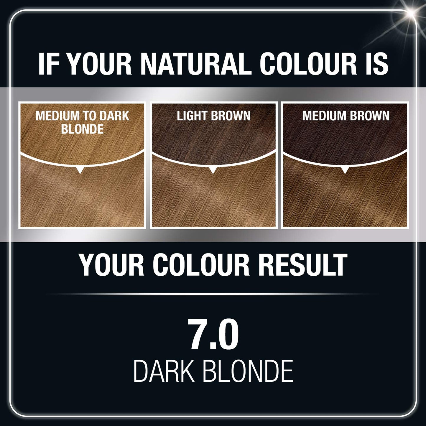 Garnier Olia Ammonia Free Permanent Hair Color, 100% Gray Coverage (Packaging May Vary), 7.0 Dark Blonde, Pack of 1
