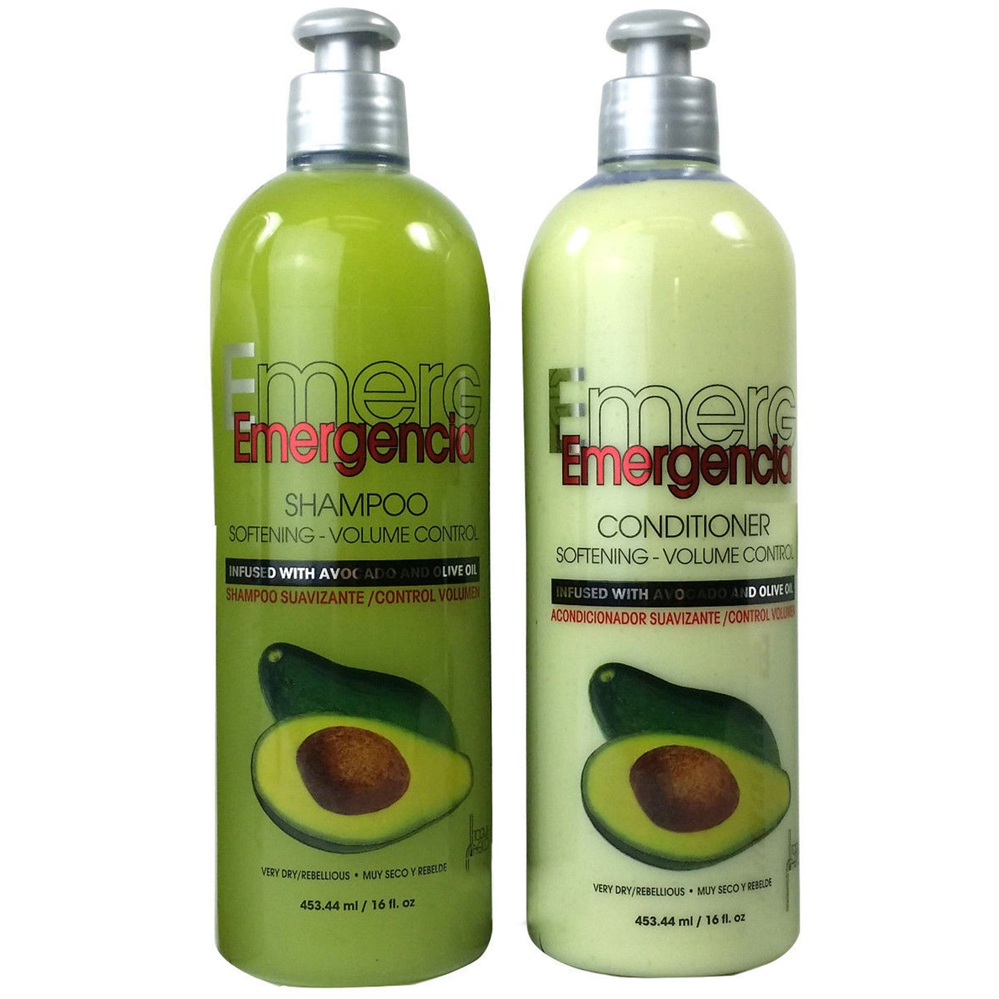 CROM Toque Magico Emergencia Set 4-pack Avocado Shampoo, Rinse, Treatment, Leave-In
