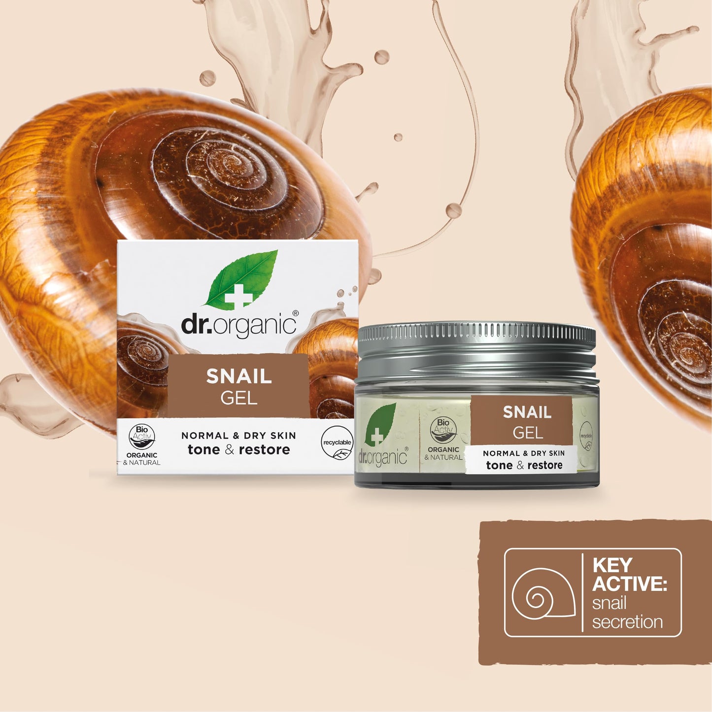 Organic Doctor Organic Snail Gel, 1.7 fl.oz.