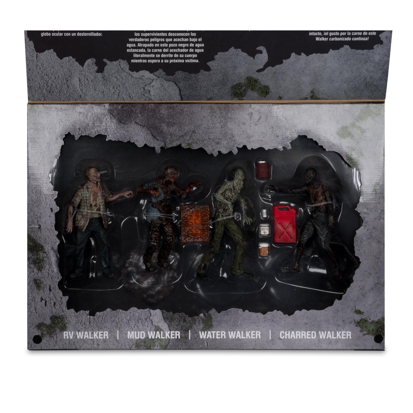 McFarlane Toys - The Walking Dead Walkers 5in Figure 4-Pack