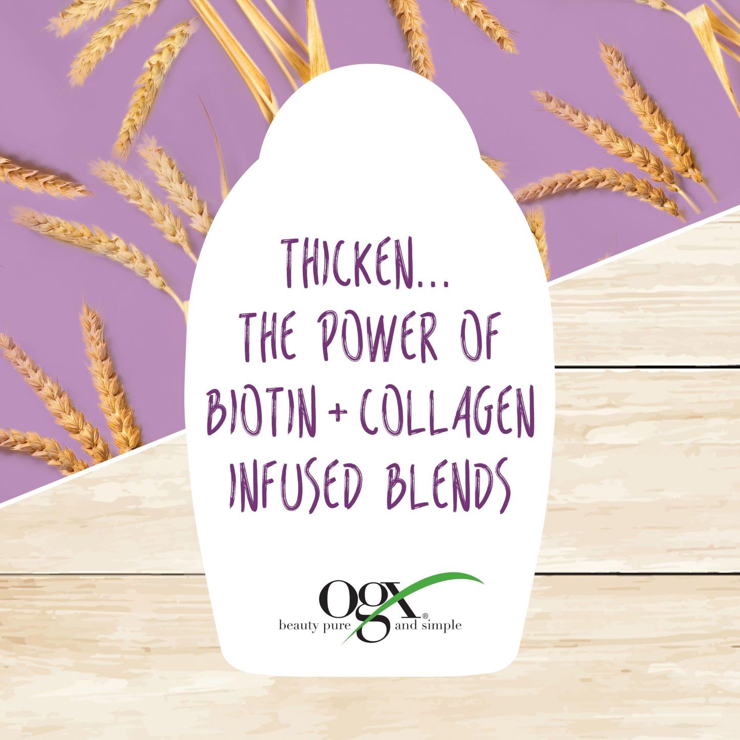 OGX Thick & Full Biotin & Collagen Weightless Oil Mist, 4 Fl Oz, 2 Pack