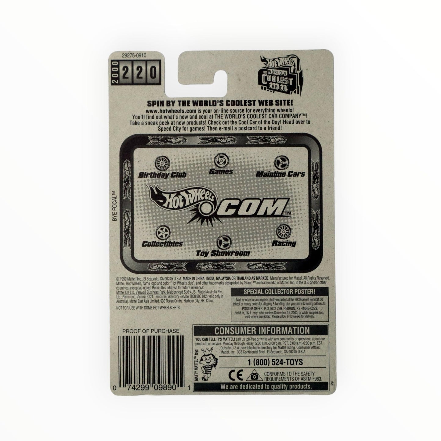 Hot Wheels Sweet 16 #220 Year: 2000