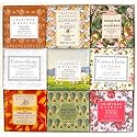 Crabtree & Evelyn Classics Bar Soap 9 Pc Set 3.5 oz ea. (Gardeners, Summer Hill, Nantucket, Avocado, Almond Milk.)