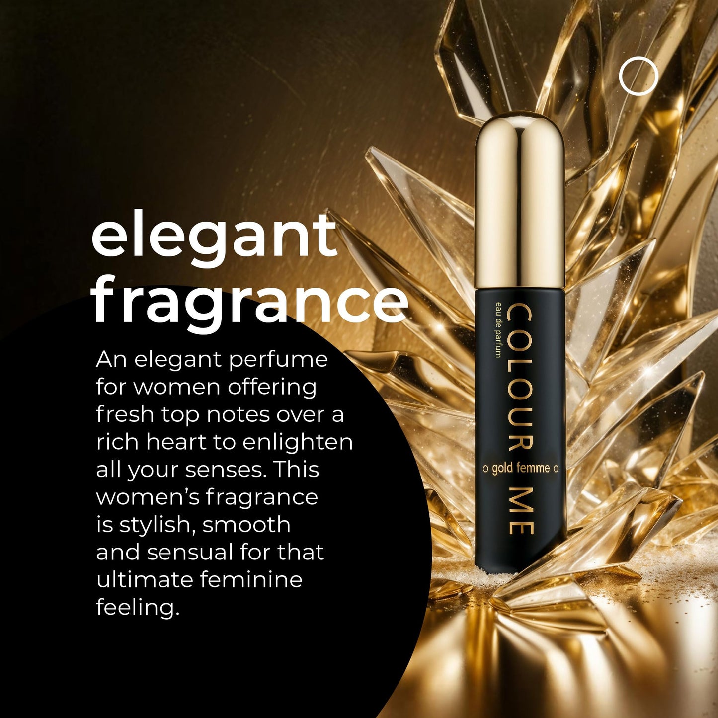 Colour Me Femme Gold by Milton-Lloyd for Women - 1.7 oz PDT Spray