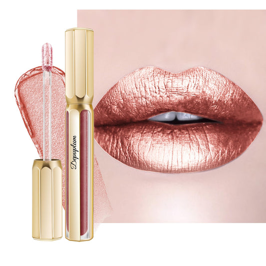 Depuplum Mulberry Lipstick Moisturizing for Women Shimmer Tinted Lip Balm Hydrating Nourishing Dark Purple Lip Gloss Vegan& Cruelty Free Lip Makeup Beauty and Personal Care Depuplum Default Title