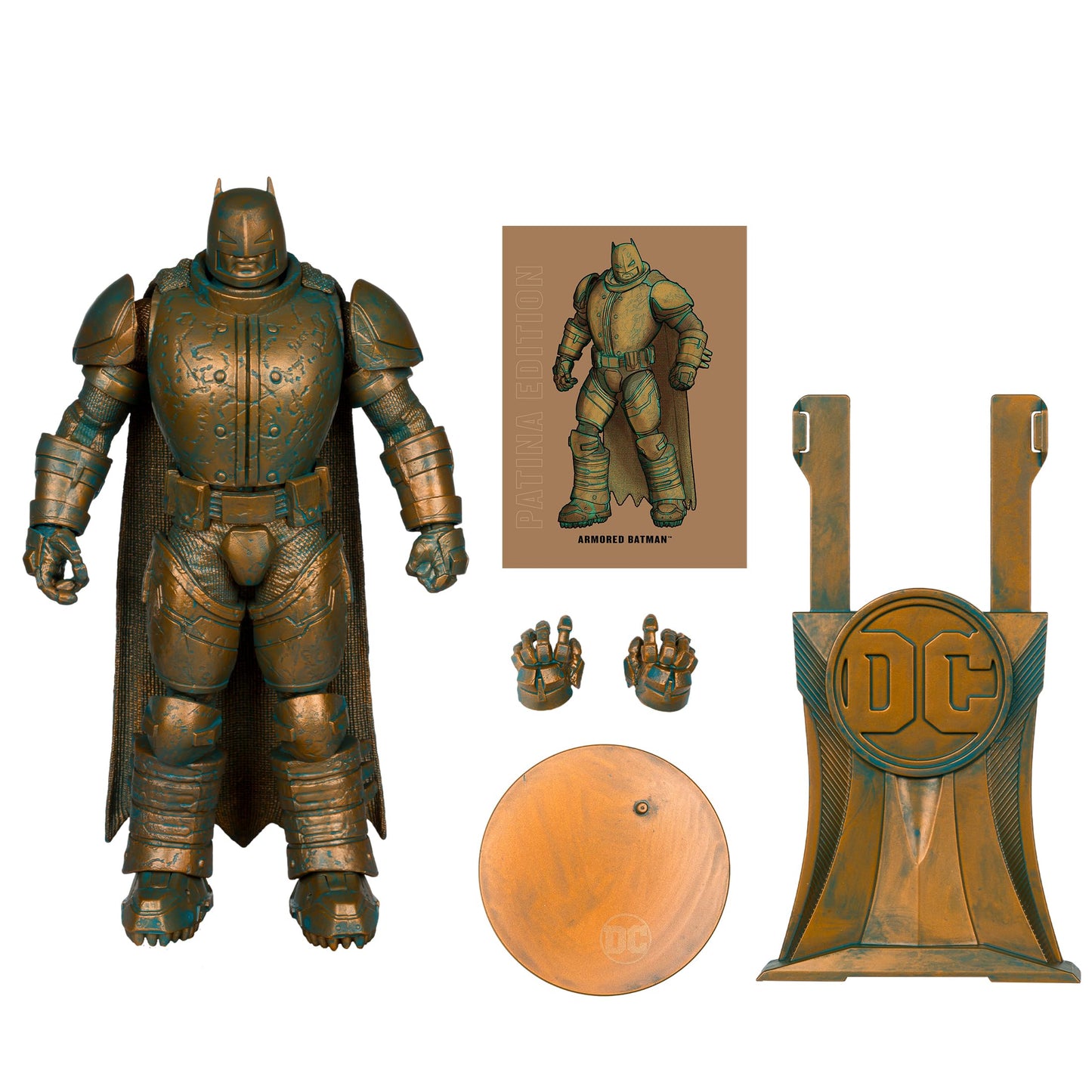 DC Multiverse Armored Batman (The Dark Knight Returns) Patina Edition 7" Action Figure Gold Label McFarlane Toys