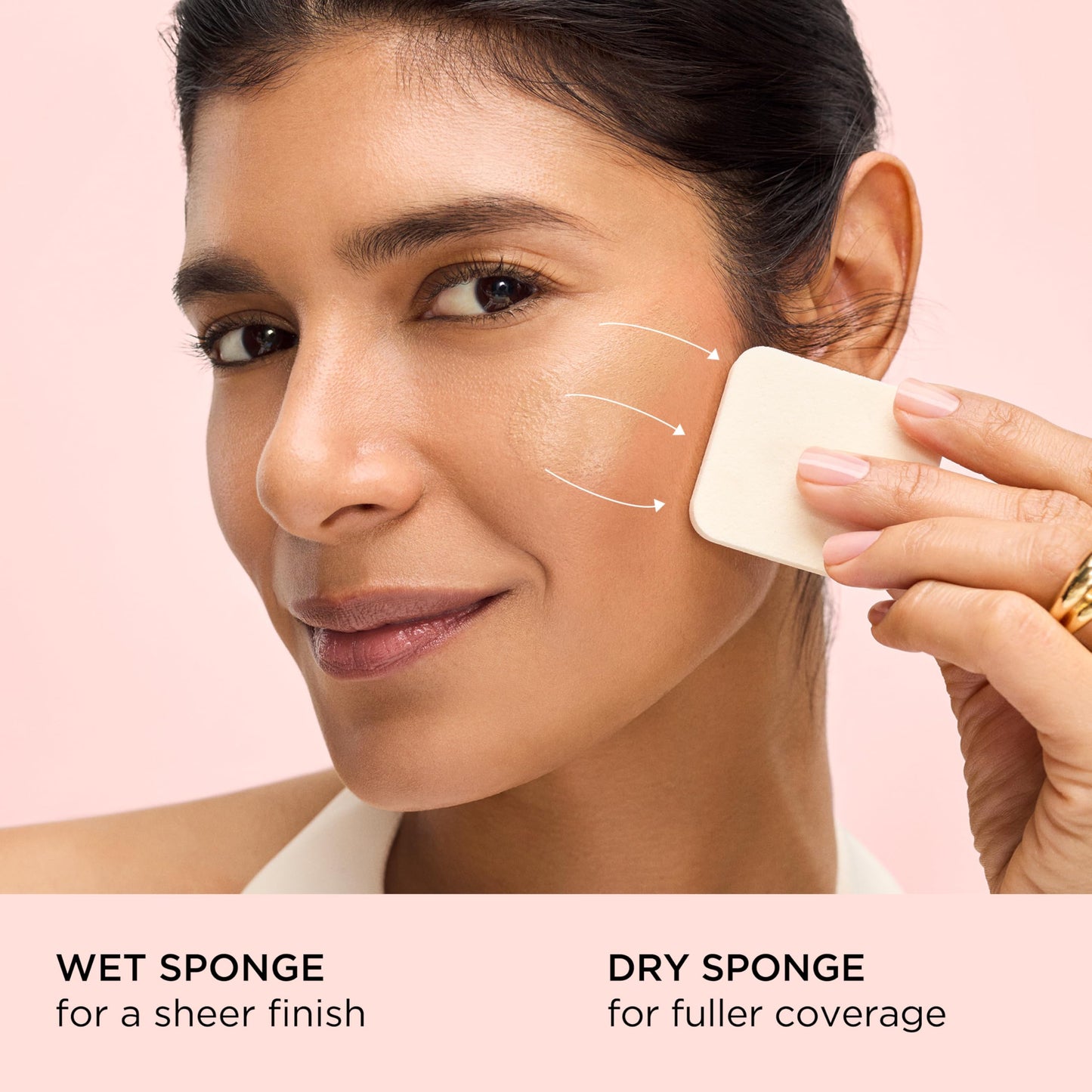 Elizabeth Arden Flawless Finish Sponge-On Cream Foundation Makeup, Medium-to-Full Coverage, Includes Compact & Applicator, 0.8oz