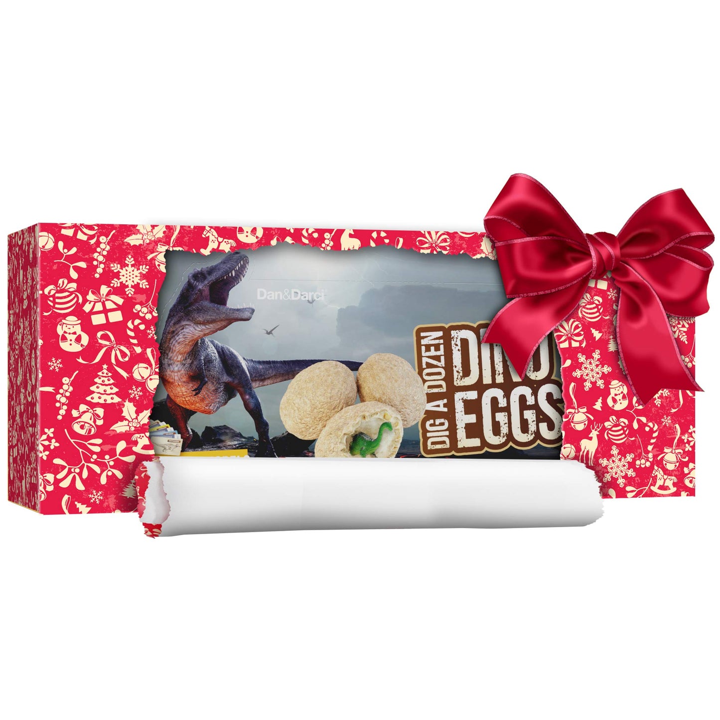 Dan&Darci Dig a Dozen Dino Egg Kit – Dinosaur Toys for Kids Ages 3-12, 12 Surprise Dino Eggs, STEM Science Activity & Party Gift