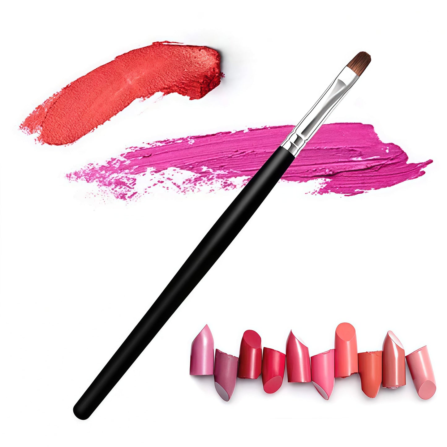 2 pcs Lip Brush Concealer Brushes ?Lipstick Gloss Brushes Applicators Eyeshadow Lip Liner Makeup Brush Cosmetics Make Up Tools, Small Make Up Brushes