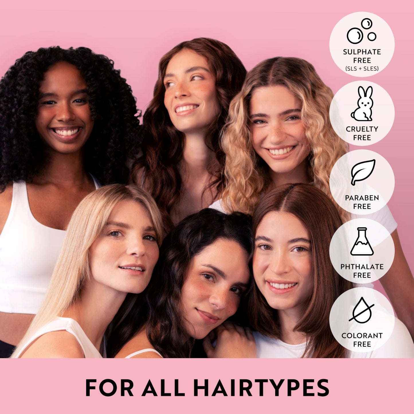 Lu by LatinUs Beauty Total Travel Size Collection | Shampoo, Conditioner & Styling Cream with Impossible Keratin, Anti Frizz, Dry, Damaged, Curly Hair