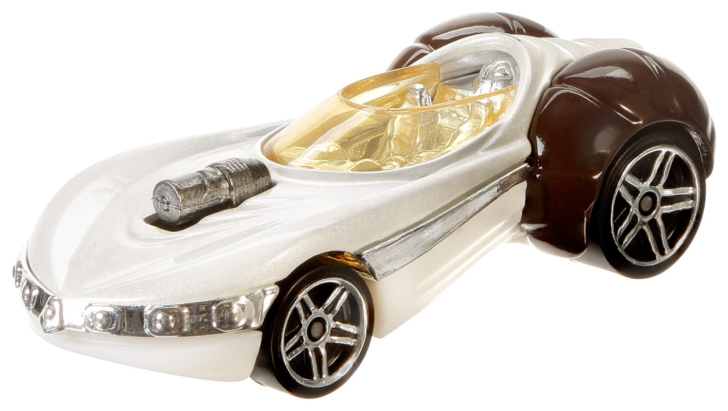 Hot Wheels Star Wars Rogue One Character Car, Princess Leia (Episode 4)