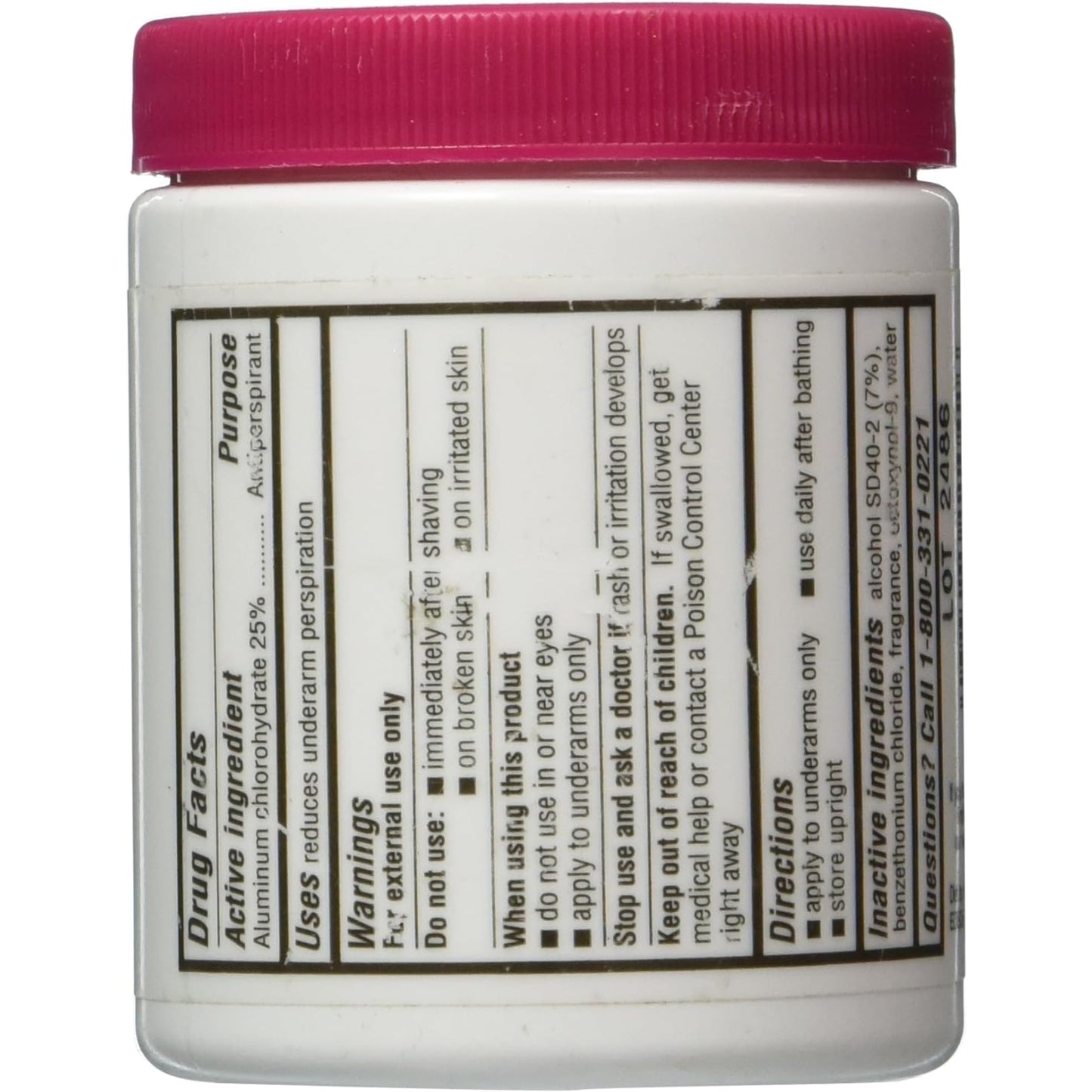 5-Day Anti-Perspirant Deodorant Pads Regular Scent, 75-Count, 6-Pack Beauty and Personal Care 5-day