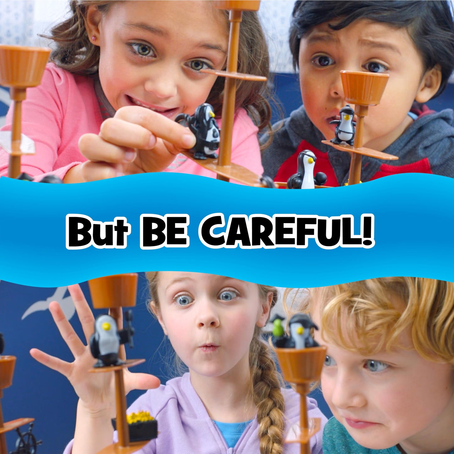 Don’t Rock the Boat Board Game - Kids Games, Family Games for Kids and Adults, Board Games for Family Night, Multi-Player Board Games, Builds Hand &…