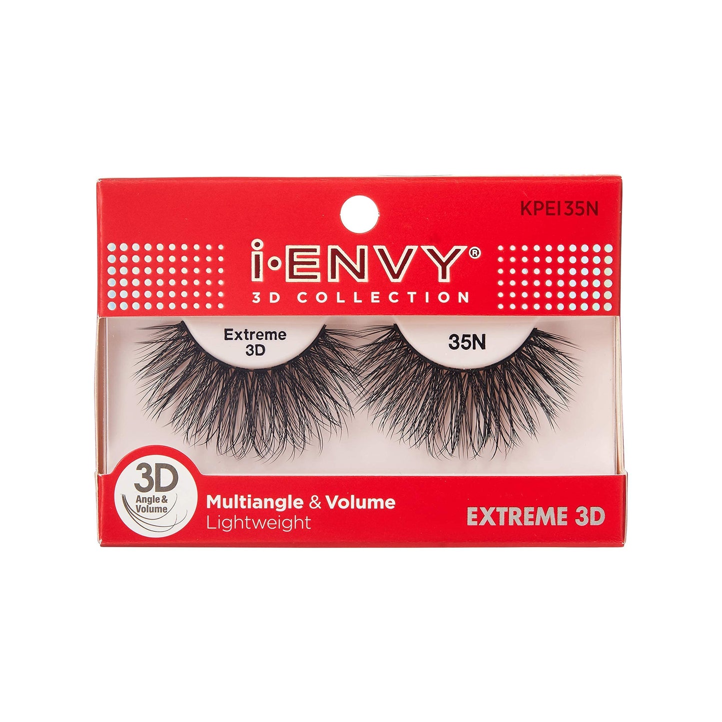 i-Envy 3 Pairs False Eyelashes 3D Glam Collection Multi-angle & Volume Extreme Lashes