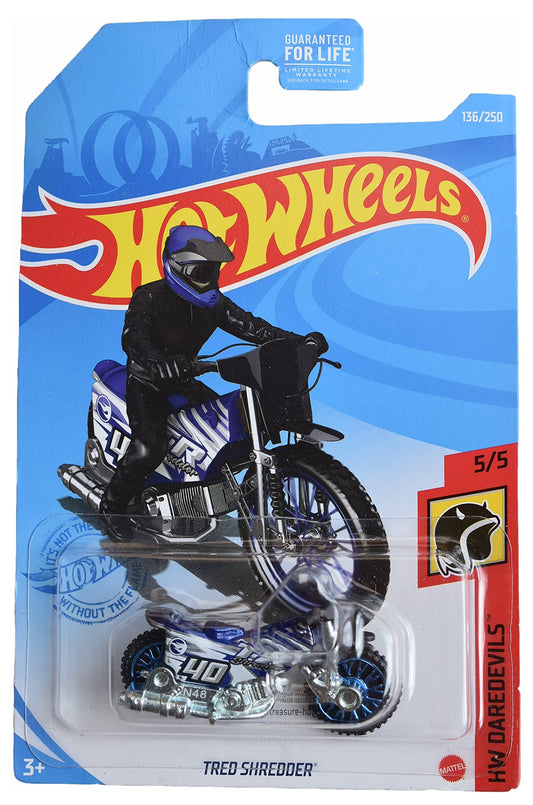 Hot Wheels Tred Shredder - Daredevils 136/250 - Blue