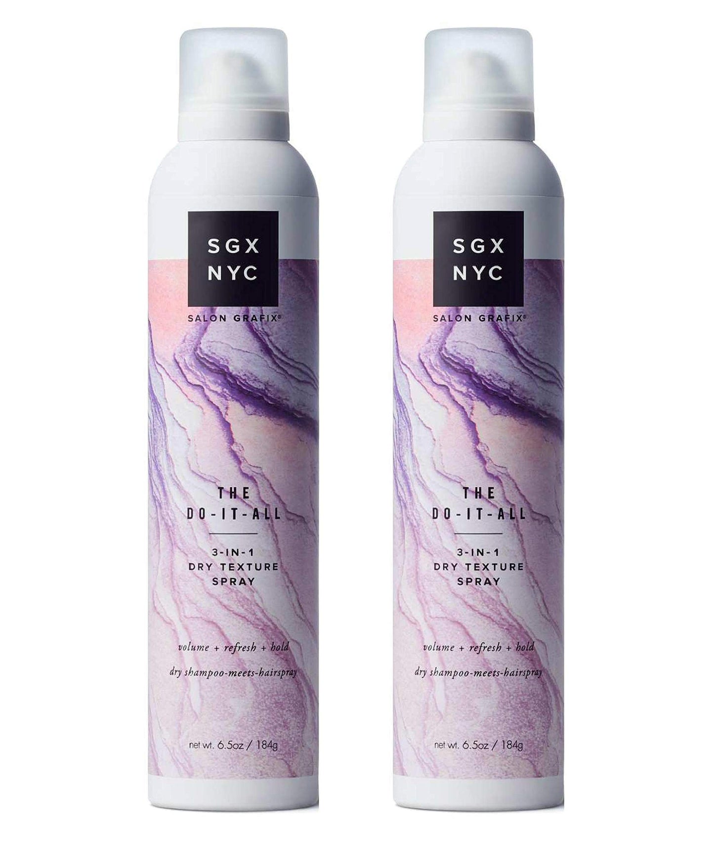 SGX NYC 3-In-1 Dry Texture Spray The Do-It-All 6.5 Ounce (2 Pack)