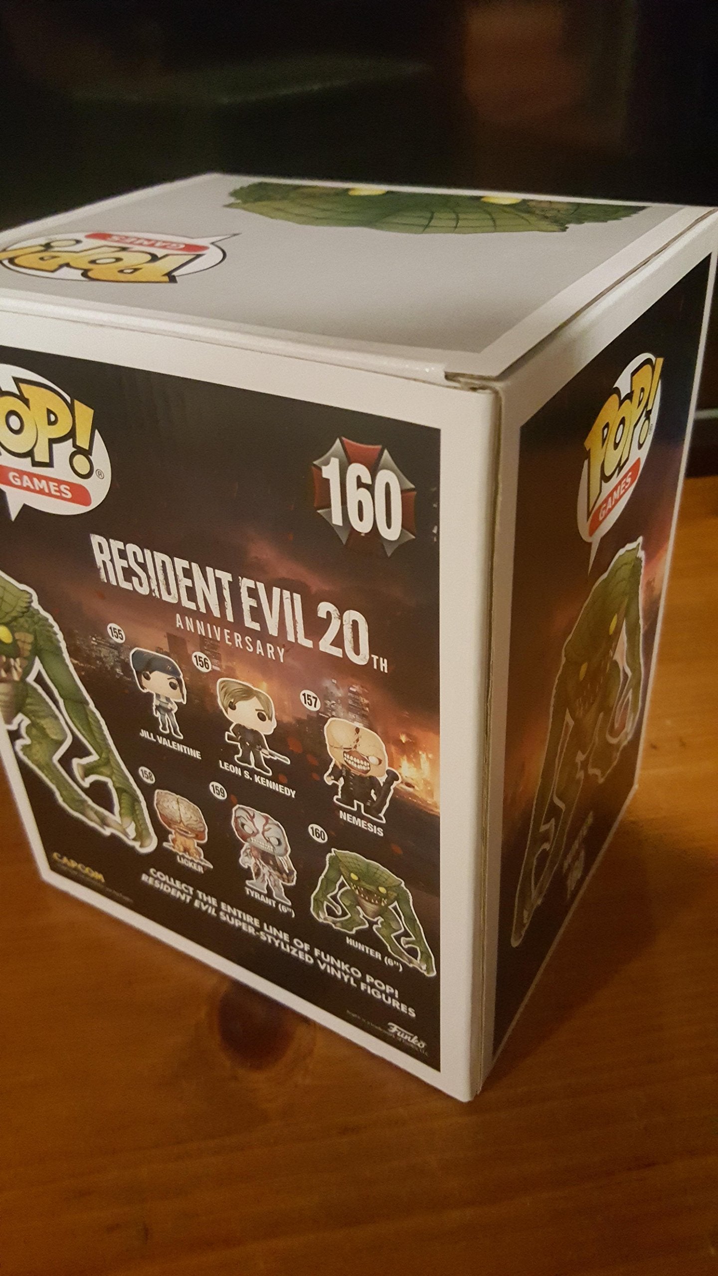 Funko Pop! Games Hunter Gamestop Exclusive Resident Evil 160