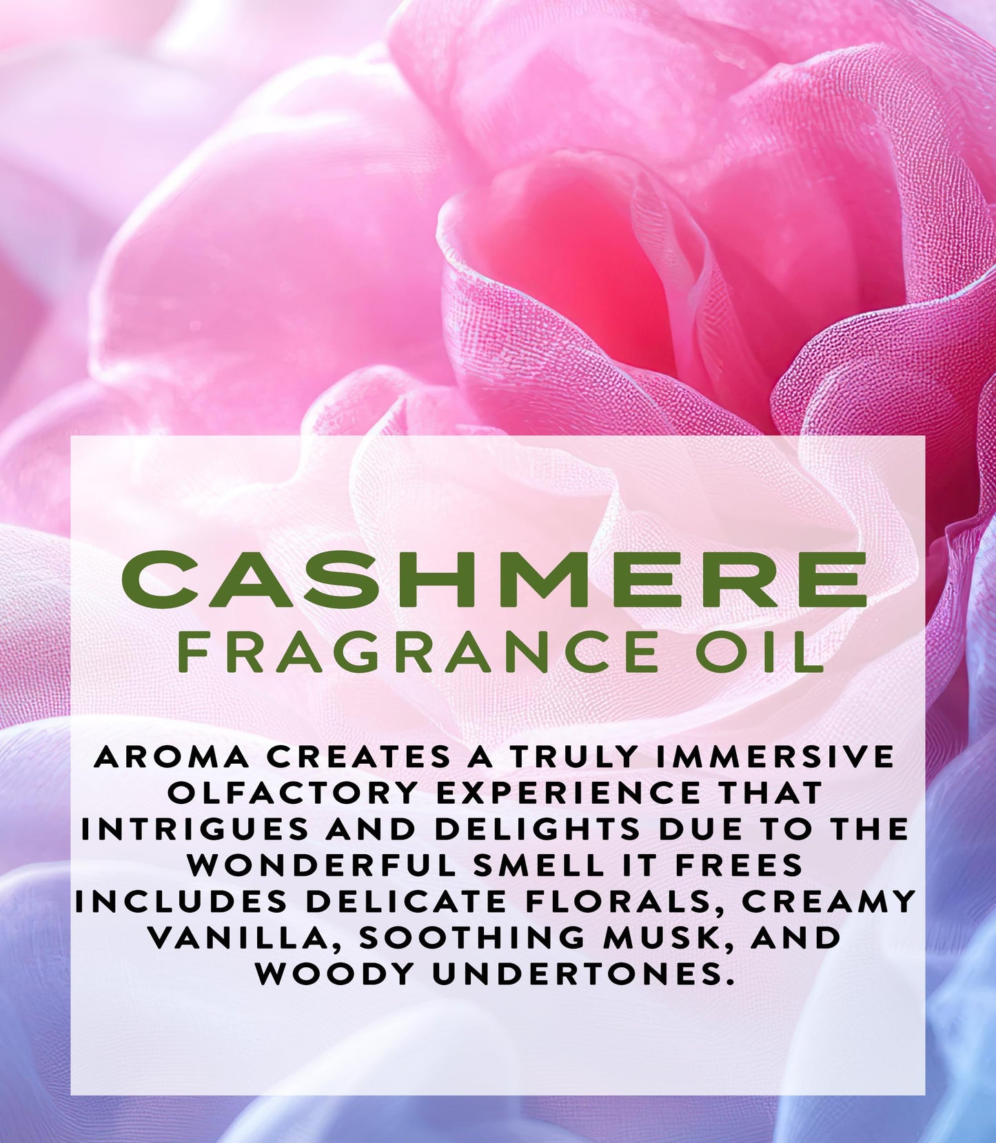 Botanical Beauty CASHMERE FRAGRANCE OIL ROLL-ON 0.169 Fl. oz 5 ml Rollerball Perfume, Alcohol-Free, Long Lasting