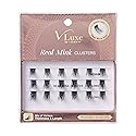 i•ENVY Real Mink Cluster Lashes Full and Fluffy Extension Look, Reusable, DIY Salon Result