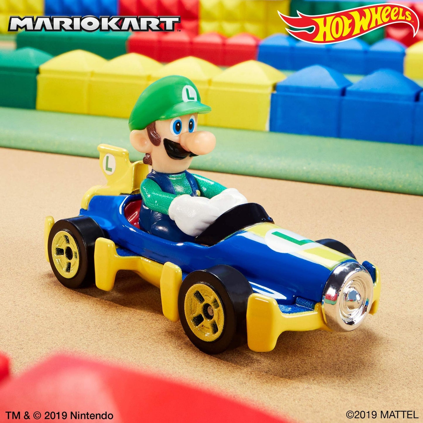 Hot Wheels Mario Kart Luigi, Mach 8