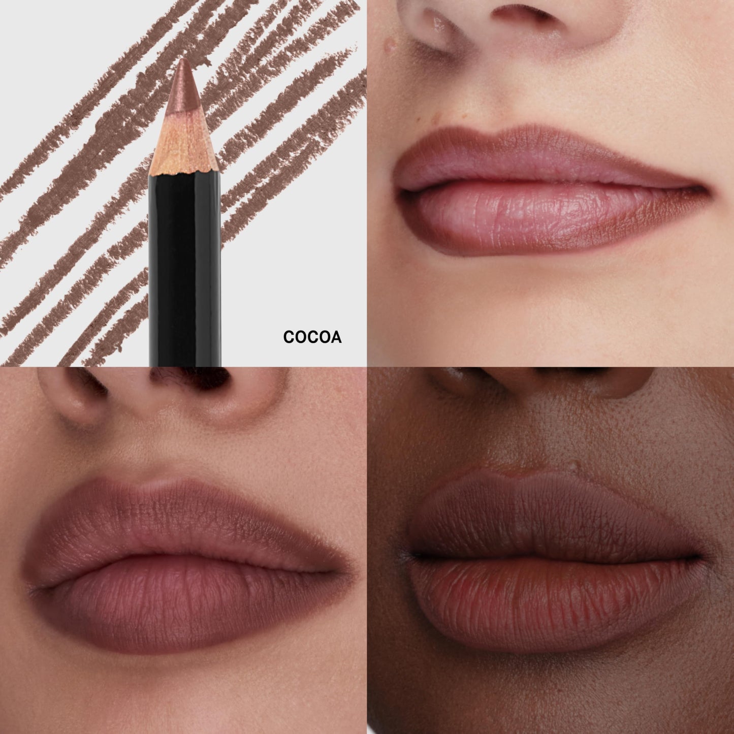 Bobbi Brown Lip Pencil | Velvety & Creamy Lip Liner for Natural-Looking Definition, 0.04 Ounce, Cocoa
