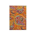 3D Rose Lime Orange n Pink Batik Paisley TWL_60518_1 Towel, 15" x 22"