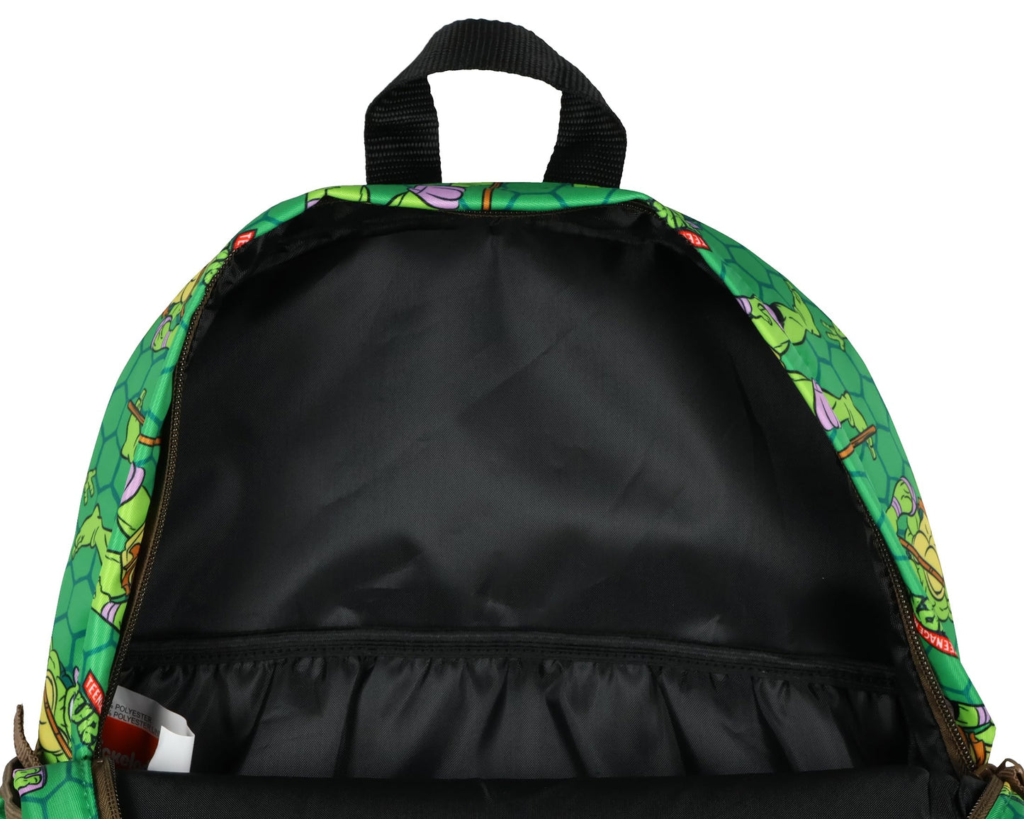 TMNT Backpack Nickelodeon Teenage Mutant Ninja Turtles Mayhem Character Kids School Bookbag Donatello