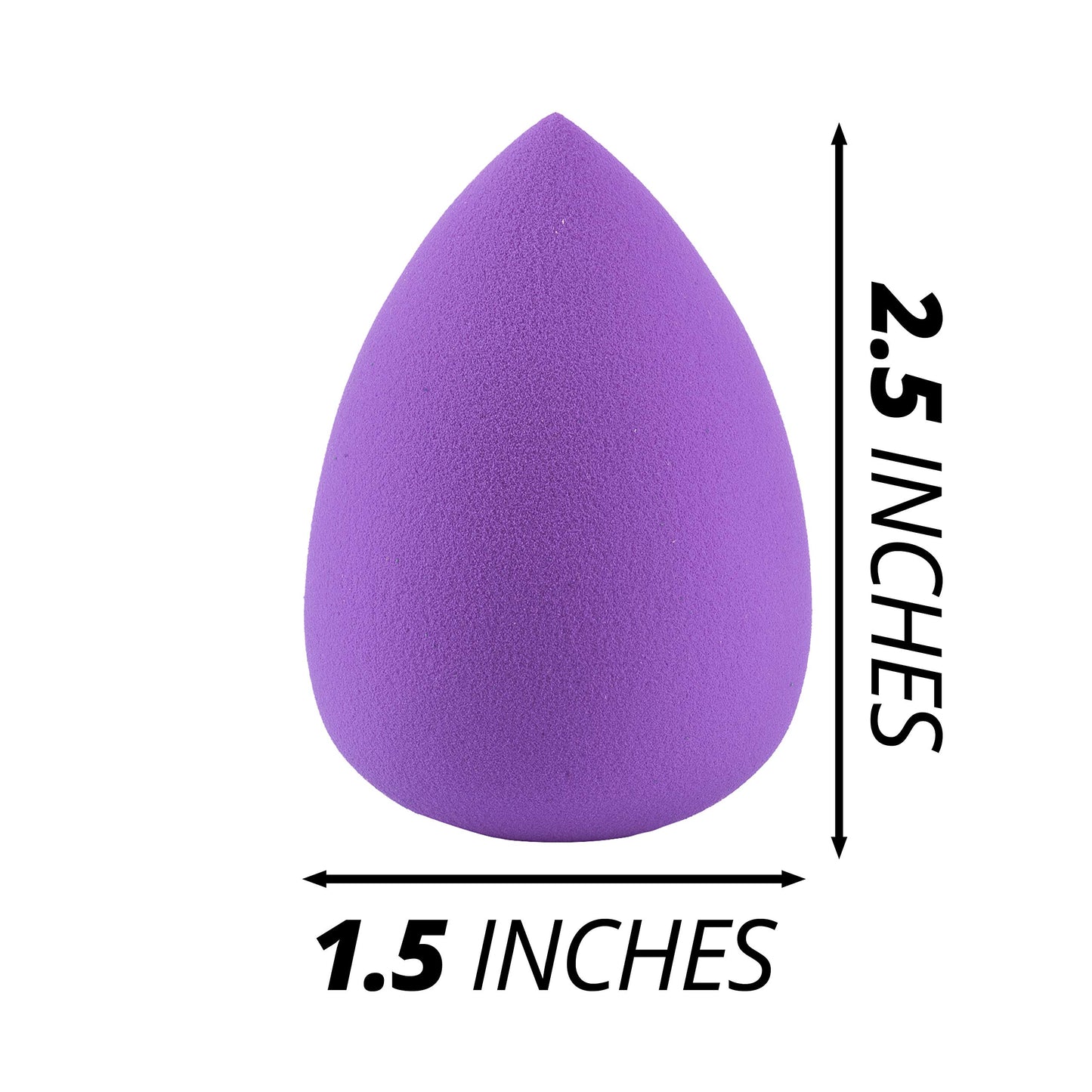 IXO Makeup Sponge Set - Latex-Free, Versatile Makeup Blender Sponge for Liquid, Cream, and Powder - 5 Pack