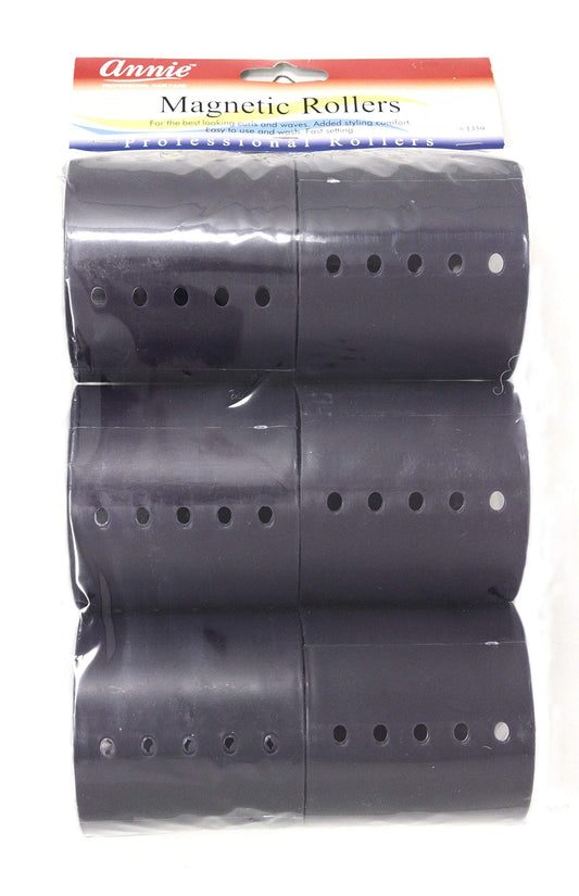 Annie Magnetic Rollers 6 Count Purple 3" #1359 Beauty & Personal Care Annie