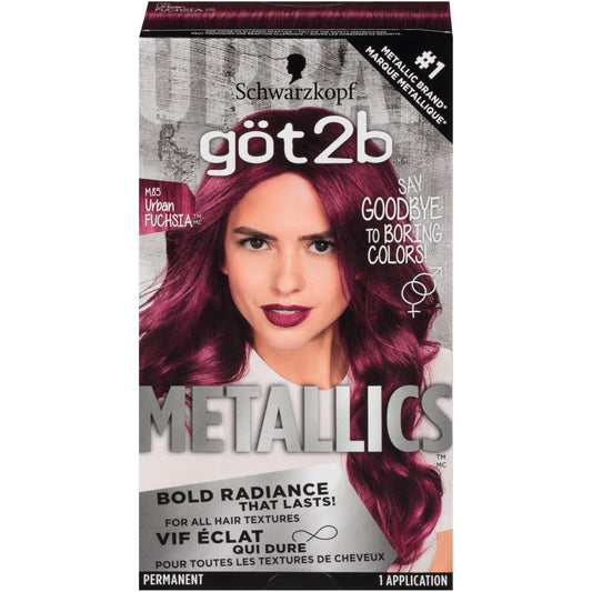 Got2b Metallics Permanent Hair Color, M85 Urban Fuchsia Beauty & Personal Care Got2B