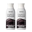 Kiss Express Color #K99 Semi- Permanent Jet Black 3.5 Ounce (Pack of 2)